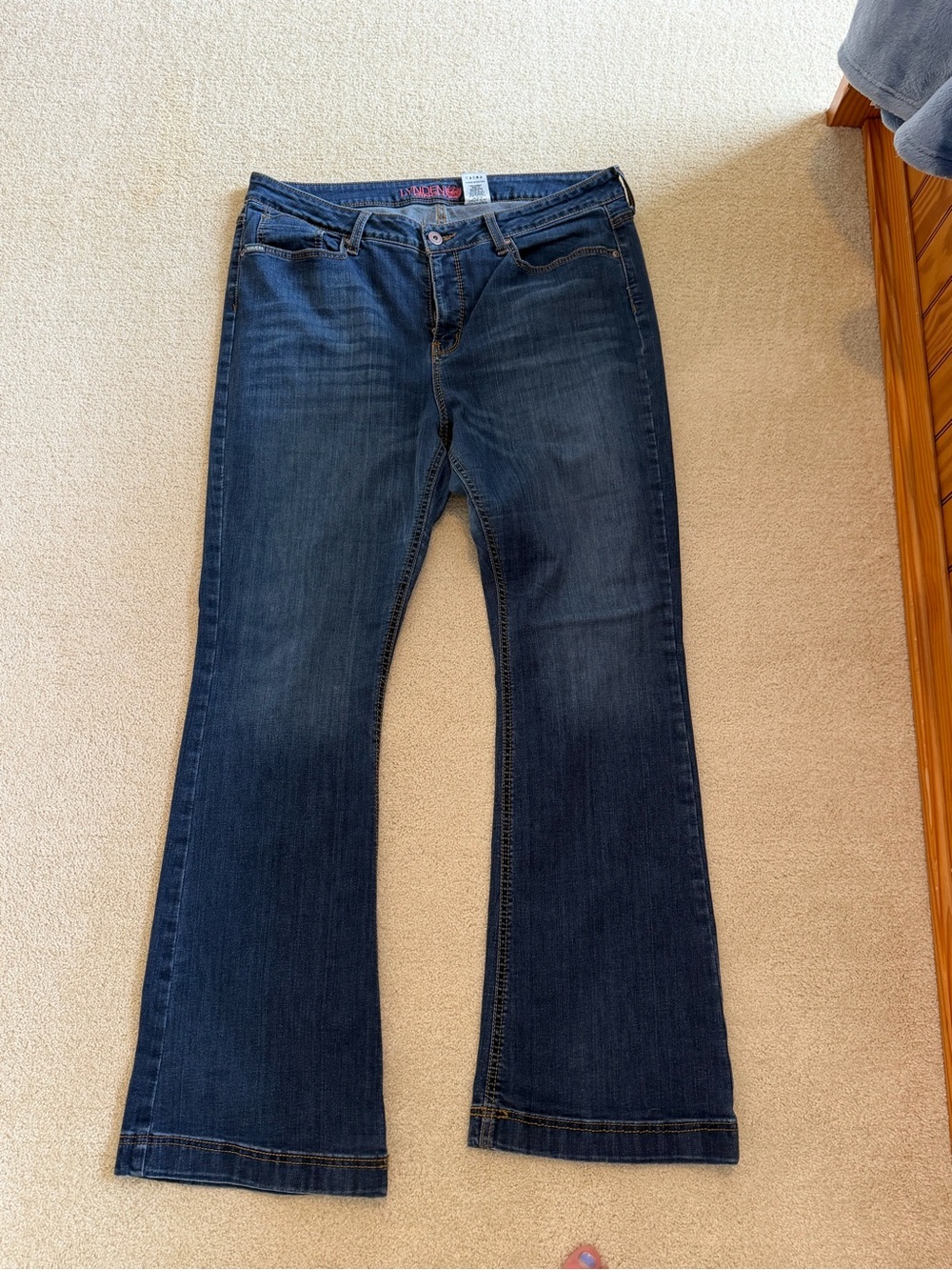 Cinch Dark Blue Flare Jeans